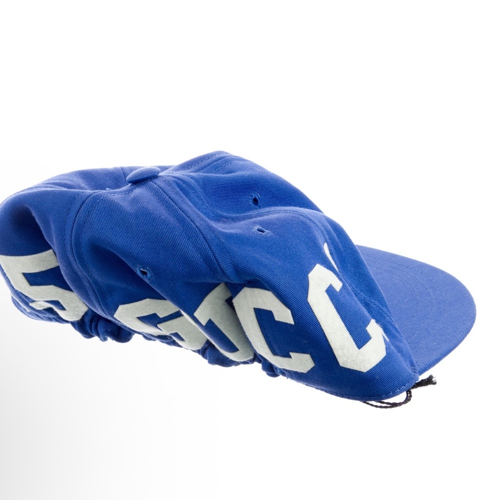 GUCCI Bright Blue Baseball Cap Size 59  cm NWT - Picture 3 of 3